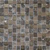 Keramograd Мозаика стеклянная с камнем Мозаика Стеклянная Коричневая 010 30x30