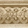 Бордюр Kerasol Travertino Armonia Antico Sand Moldura 3,5x25