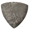 Матовый Kerastep Керамогранит Планка радиальная внешний угол Marble 421 Moca R9 33х33х10