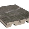 Матовый Kerastep Керамогранит Решетка перелива Marble 426 Moca R11 245х245х30