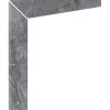 Керамогранитные Kerastep Ступени Плинтус для кантиковой ступени Marble 441 Ceniza R9 596х596х11