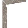 Керамогранитные Kerastep Ступени Плинтус для ступени ML левый Marble 421 Moca R9 596х596х11