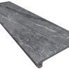 Керамогранитные Kerastep Ступени Ступень флорентийская Marble 441 Ceniza R9 1200х330х13
