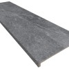 Керамогранитные Kerastep Ступени Ступень кантиковая Marble 446 Ceniza R11 1200х330х12