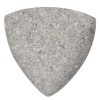 Матовый Kerastep Керамогранит Планка радиальная внешний угол Stone 551 Pearl R9 77х77х10