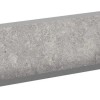 Kerastep Керамогранит Плинтус радиальный Stone 551 Pearl R9 r30 77х665