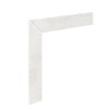 Керамогранитные Kerastep Ступени Плинтус для кантиковой cтупени Urban 341 Ivory R9 596х596х11