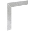 Керамогранитные Kerastep Ступени Плинтус для кантиковой cтупени Urban 371 Silver R9 596х596х11
