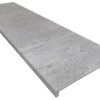 Керамогранитные Kerastep Ступени Ступень кантиковая Urban 378 Silver R11/C 1200х330х12