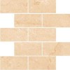 Керамическая Marble Trend Kerranova Марбл Тренд Мозаика K-1003/LR/m13/30,7x30,7 Crema Marfil