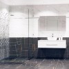 Керамогранитные Kerranova Ступень K-1004/MR/st01 Marble Trend Nero Dorato 29,4х120 — фото 8