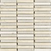 Керамическая L antic Colonial Mosaics Collection L Antic Colonial Time Texture Linear Cream (1,5x10) 30x30
