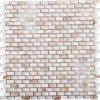 Керамическая L antic Colonial Mosaics Collection L Antic Colonial Tribal Pearl White (1x2) 28,3x28,6