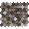 Керамическая L antic Colonial Mosaics Collection L Antic Colonial Fusion Hexagon Caramel MIX 25,5x29,5