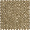 Керамическая L antic Colonial Mosaics Collection L Antic Colonial L241712651 Gravity Aluminium Hexagon Gold 31x31