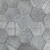 Матовый L antic Colonial Керамогранит L241713831 Amsterdam 2D Hexagon Grey 19х19