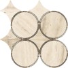 Керамическая L antic Colonial Мозаика 100347807 Tempo Circle Beige 29.9х29.9