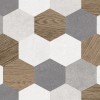 Laparet Betonhome Плитка настенная серый мозаика 20х50