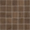 Декор Laparet Metallica Мозаичный Коричневый MM34035 25х25