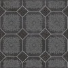 Декор Laparet Olimpus Grand Чёрный 25х50