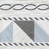Бордюр Laparet Village Серый Микс 6х50