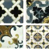 Latina Arezzo-Toscana Arezzo Oro Conjunto Комплект декоров из 4 плиток 75х150 мм/75х600 мм