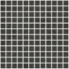 Матовый Bera Beren Living Ceramics Beren Black Mosaic 25 Natural 30х30