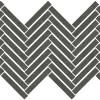 Керамическая Living Ceramics Cuit Spike Mosaic Charcoal Anti-Slip 23x43 — фото 5