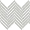 Керамическая Living Ceramics Cuit Spike Mosaic Grey Soft 23x43 — фото 6