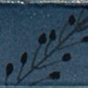 Декор Marazzi Italy M96W Rice Blu dec Leaf Lux 5х15 — фото 2