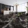 Полированный Marble Mosaic Керамогранит Elegant Black Pol 90х180 — фото 2