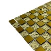 Керамическая Marble Mosaic Glass Мозаика Chic Gold 30х30 — фото 2