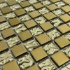 Керамическая Marble Mosaic Glass Мозаика Chic Gold 30х30 — фото 3