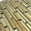Керамическая Marble Mosaic Glass Мозаика Golden Stripes 30х30 — фото 3