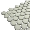 Керамическая Marble Mosaic Glass Мозаика Round White 28,5х30 — фото 2
