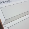 Настенная Mayolica Frame White 7,5x22,5 — фото 2