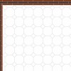 Metlah.Store Border Керамогранит М6121/6321-У Бордюр №3 на сетке угловой 230х76 — фото 2