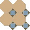 Матовый Metlah.Store Мозаика Арундель АР29 Сетка Октагон Бежевый/Квадрат Голубой/Треугольник Зелёный 320x320