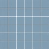 Матовый Metlah.Store Мозаика Кембридж КК4 Сетка Квадрат Голубой 330x330