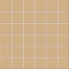 Матовый Metlah.Store Мозаика Кембридж КК8 Сетка Квадрат Бежевый 330x330