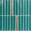 Декор Monopole Плитка Decor Melody Turquoise Silver 20х20
