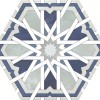 Матовый Monopole Керамогранит Radiant Blue 20х24