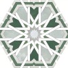 Матовый Monopole Керамогранит Radiant Green 20х24
