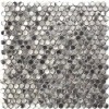 Керамическая Moreroom Мозаика S027 Stamping Aluminum Silver 30,3х30,3х0,6