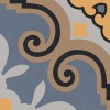 Матовый Motto Ceramic Monotone Midnight Decor Matt 20x20 — фото 3