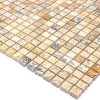Мраморная Natural Mosaic Adriatica Мозаика Травертин полированная 7M091-15P чип 15x15 — фото 2