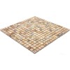 Мраморная Natural Mosaic Adriatica Мозаика Травертин полированная 7M091-15P чип 15x15 — фото 4