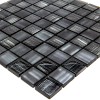 Стеклянная Natural Mosaic Art-deco dark Мозаика Стекло микс JP-306 чип 30х30 — фото 2