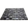 Стеклянная Natural Mosaic Art-deco dark Мозаика Стекло микс JP-306 чип 30х30 — фото 6