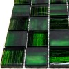 Стеклянная Natural Mosaic Art-deco dark Мозаика Стекло микс JP-308 чип 30х30 — фото 3